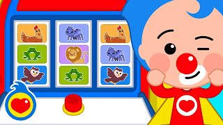 O Botão Mágico Do Herói Aranha, Sapinho E Leão Aprendendo Com Um Herói Do Coração