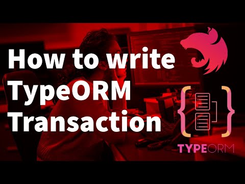 How to write TypeORM Transactions with Nest JS (Nest JS Advanced Course) #15