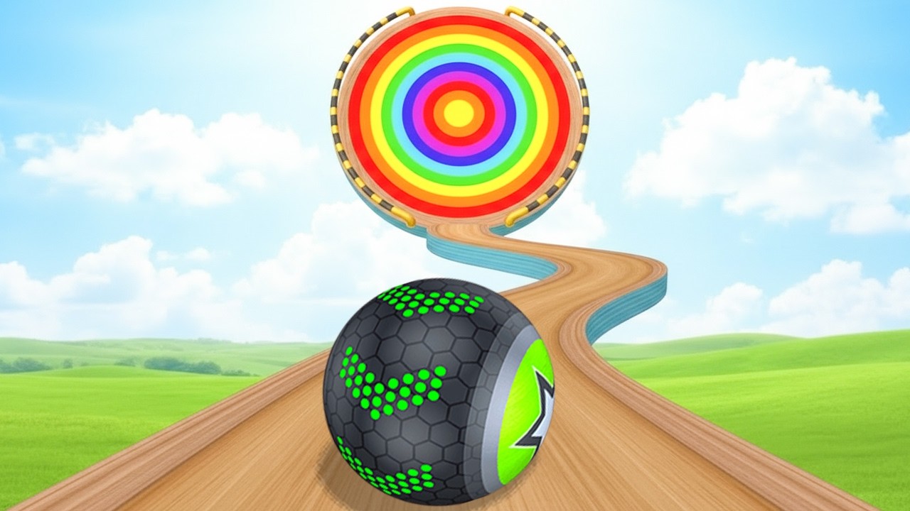 🛡️ Going Balls Funny Fails, Going Ball Portal Run Top Tiktok Gameplay Videos Hard Level Max SpeedRun