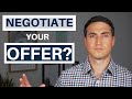 How (and When) To Negotiate a Real Estate Job Offer