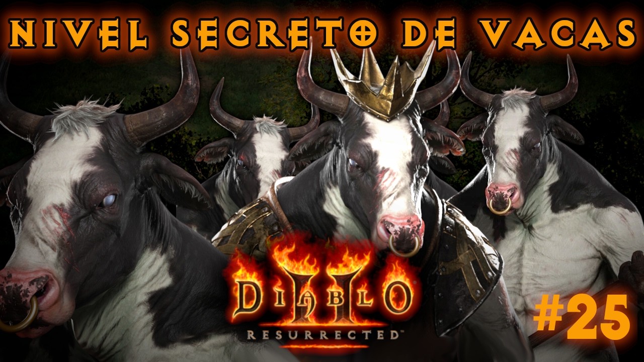 Diablo 2: Resurrected Spanish | SECRET COW LEVEL (Trivia and Myths