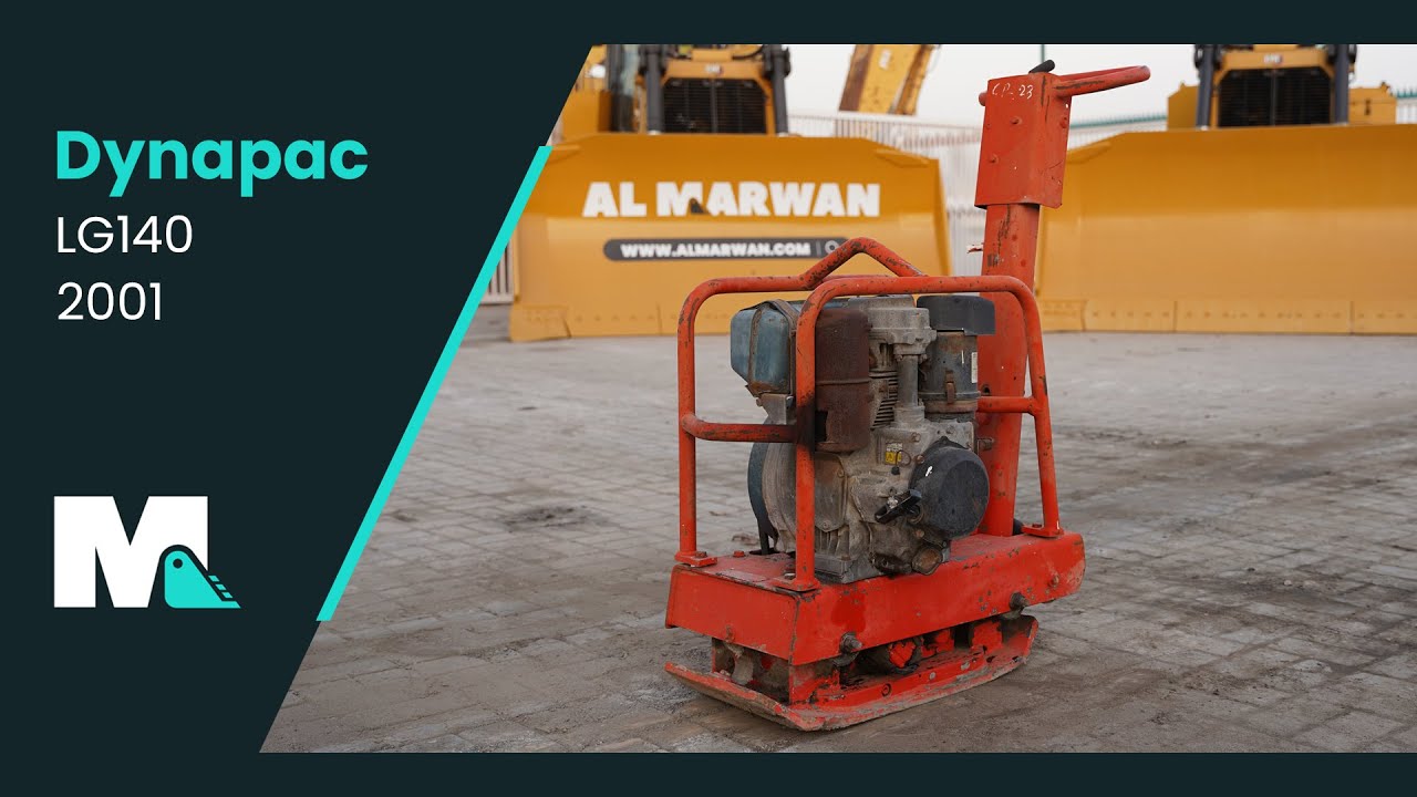 Dynapac LG140 Vibratory Plate Compactor | 2001