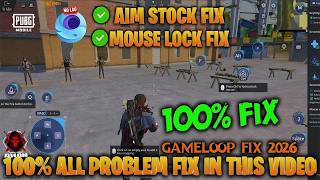 Pubg Mobile Update 4.3 Mouse Pointer Glitch Fix ! | Gameloop 32bit