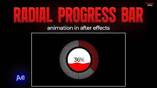 Create This Circular Progress Bar Animation in After Effects | Progress Ring Animation Tutorial