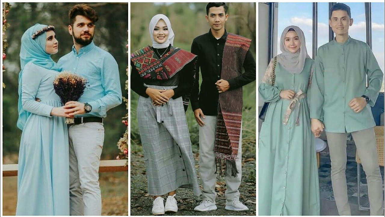 couple with same clothes