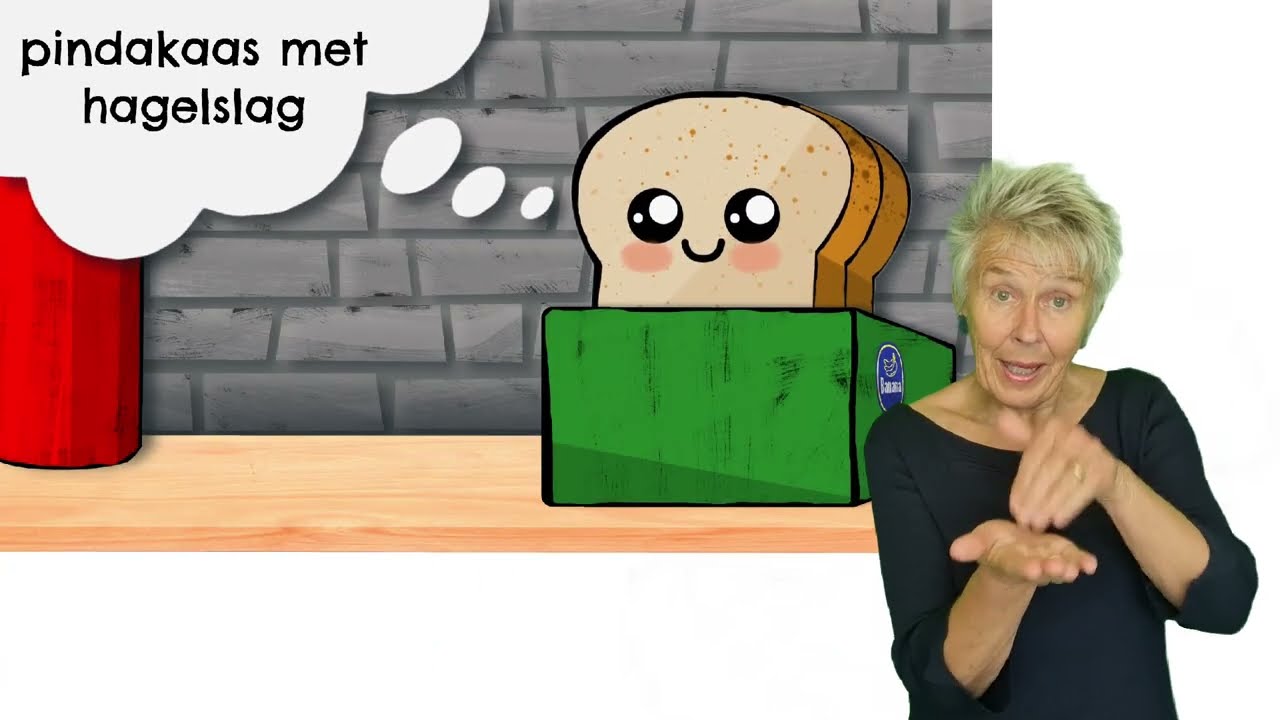 Wat zit er op je boterham? - Zingen met gebaren (©Troef Theater)