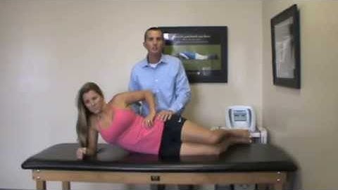 Side Plank Core Strengthening Progressive Physical Therapy and Rehabilitation Orange County Calif