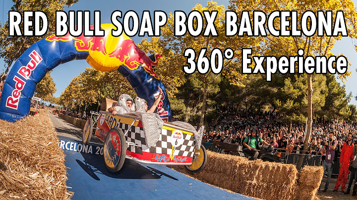 Red Bull Soap Box Race Barcelona | 360° POV Experience