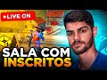 🔥 LIVE FF 🔥 FREE FIRE - AO VIVO 🔥 4X4 + 6X6 COM INSCRITOS 🔥 SALA PERSONALIZADA 🔥 RG REVELA   #150k