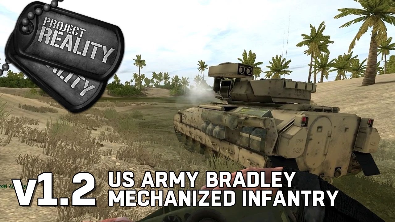 US Army Bradley Mechanized Infantry Project Reality v1.2 YouTube