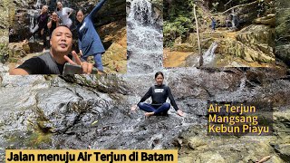 THE ROAD TO MANGSANG WATERFALL, KEBUN PIAYU BATAM #batam #viralvideo #batamisland