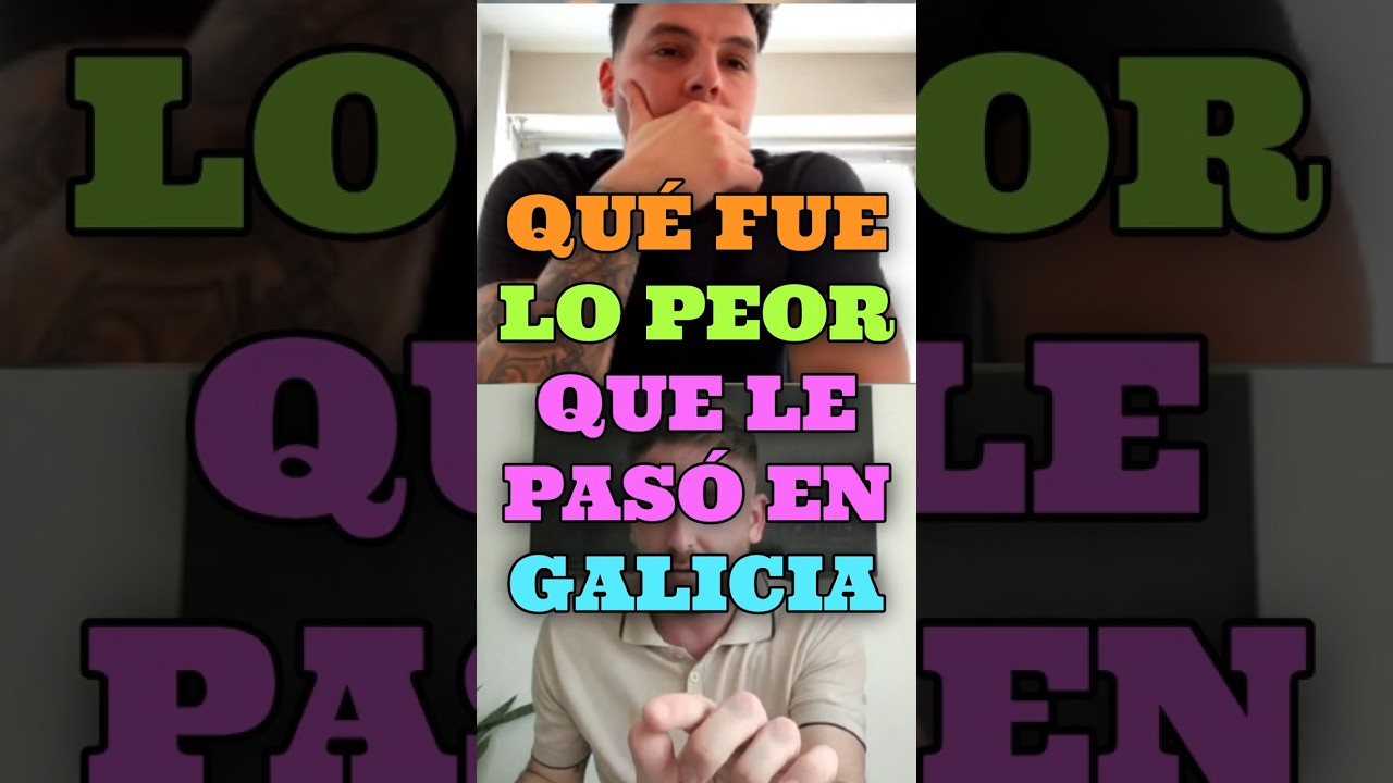 ¿QUÉ FUE LO PEOR QUE LE PASÓ EN GALICIA? #shorts #galicia #españa