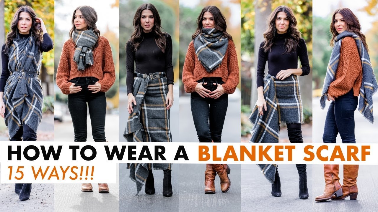 14 Ways to Wear A Scarf for Fall and Winter