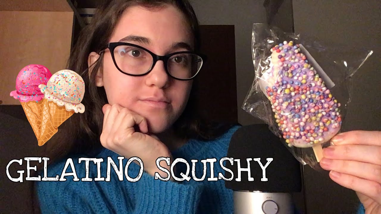ASMR con il GELATINO SQUISHY *al c1miter0* 😭