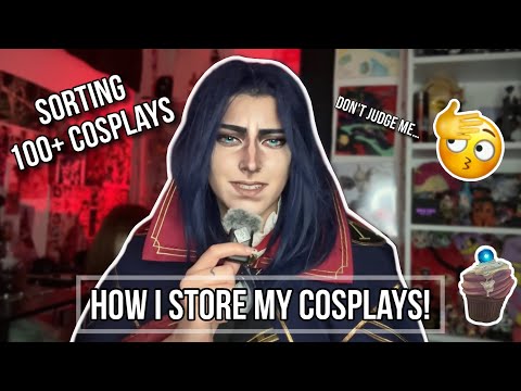 ORGANISING MY 100+ COSPLAY COLLECTION