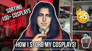 ORGANISING MY 100+ COSPLAY COLLECTION