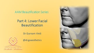 AAM Beautification Webinar Series - Part 4 - LOWER FACE