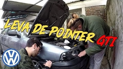 COLOCANDO LA LEVA DEL POINTER GTI EN MI GOL