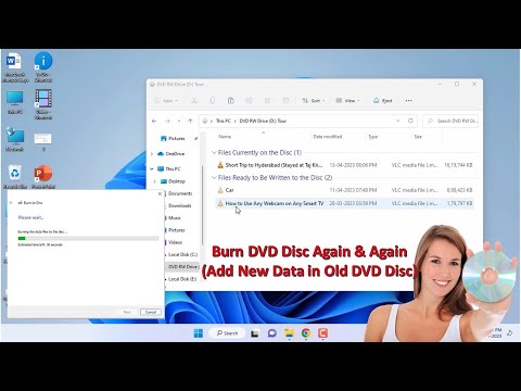 How to Add New Data Again & Again in Existing DVD Disc (Burn DVD Multiple Times)