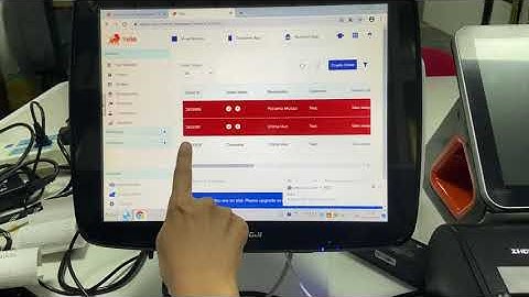 ZHONGJI 15inch POS with Yelo Software