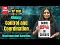 Control And Coordination Class 10 || Complete Chapter in One Shot || NCERT Covered