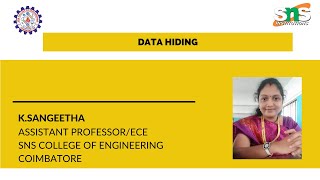Data Hiding | Cyber Forensics and Data Security | SNS Institutions
