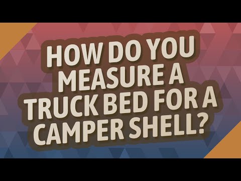 Video: Come si misura un camion per un camper?