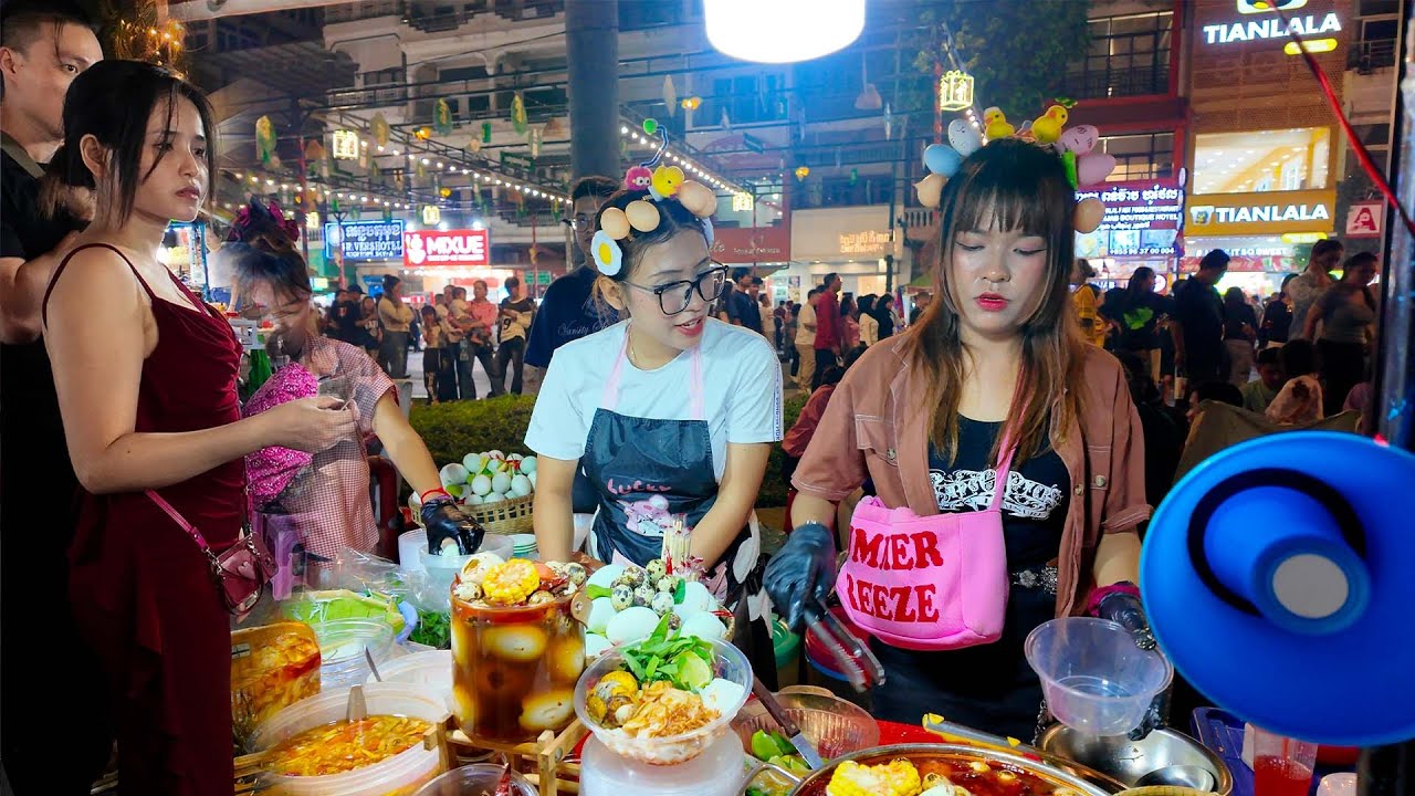 Best Street Food in Phnom Penh 2026  Cambodian Riverside Walking Tour