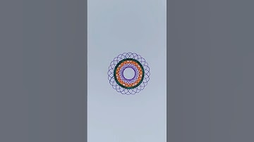 Perfect Geometric Harmony | Satisfying Spirograph Art #spirograph #satisfyingart #geometricdrawing