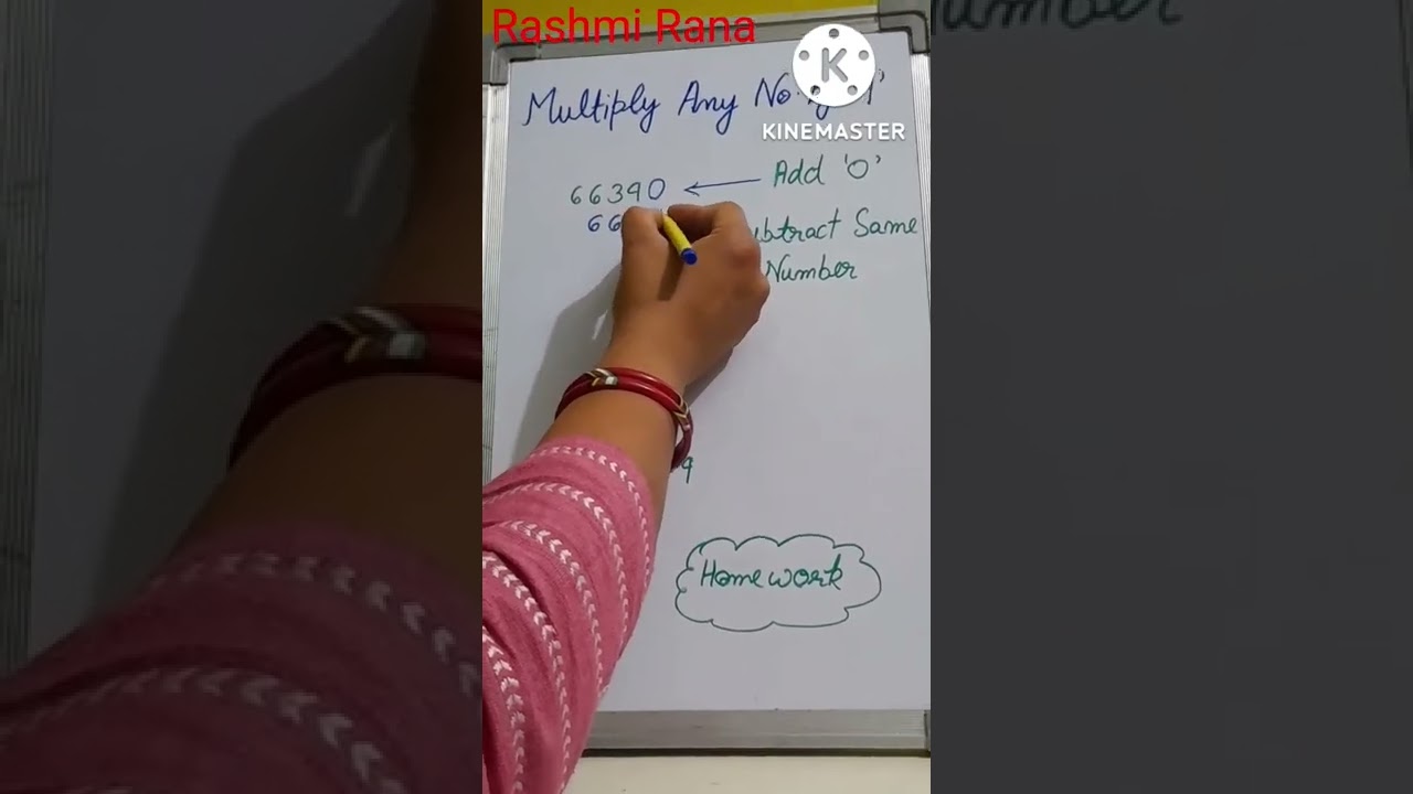 *# Viral Trick of Multiply Any Number by 9