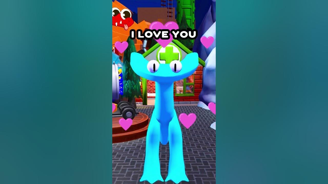 Cyan can SMELL me in chapter 2 rainbow friends #roblox #rainbowfrie