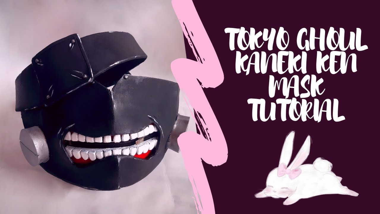 [ Tokyo Ghoul ] Kaneki Ken mask - cosplay tutorial - YouTube