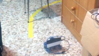 Andruino R2. Android & Arduino low-cost ROS robot. Teleoperated task