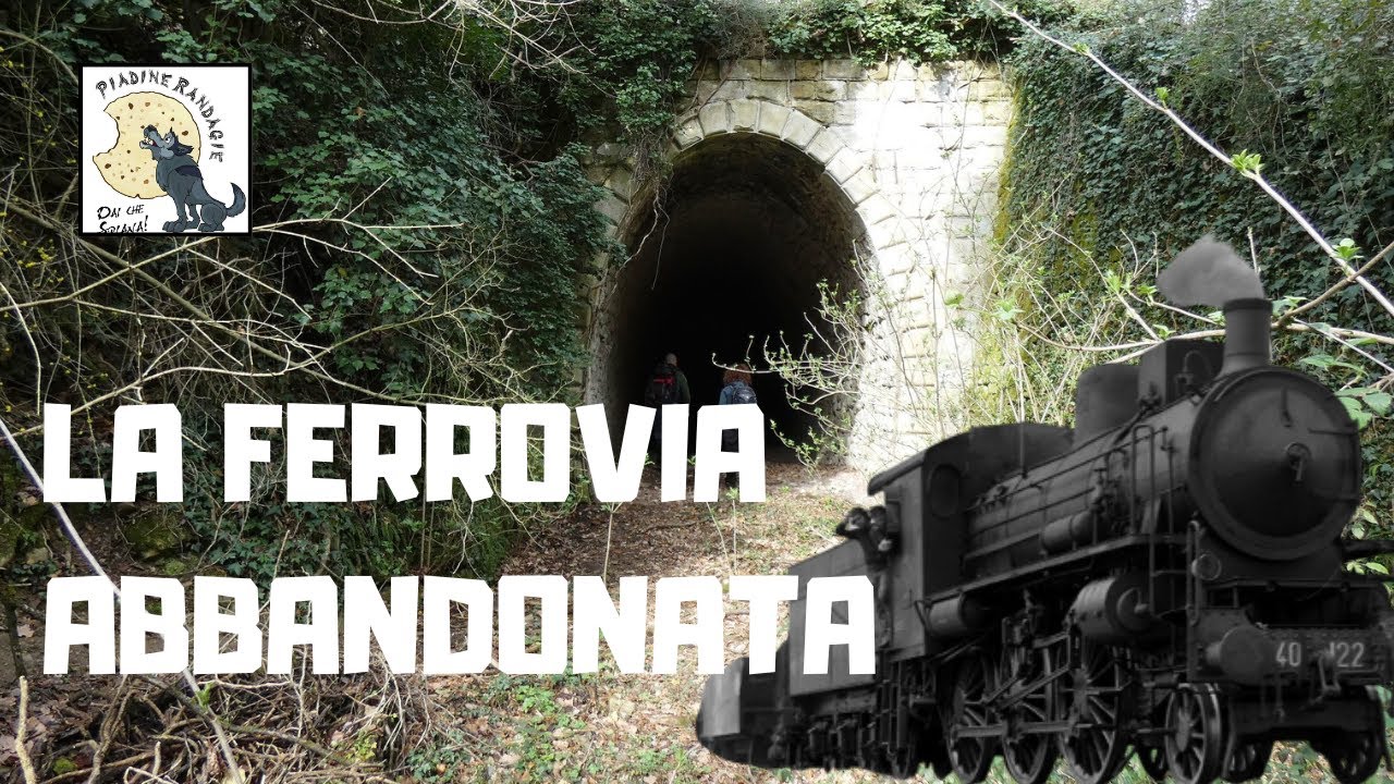 ESPLORIAMO LA FERROVIA ABBANDONATA!