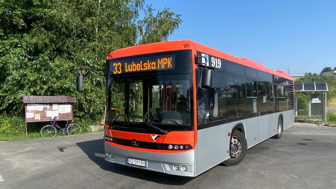 MPK Rzeszów linia 33 Kalinowa - Lubelska MPK