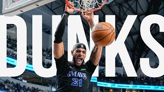 Dunks are Fun! | Mavs throw down team-record 18 dunks vs Jazz | 3\/21\/24