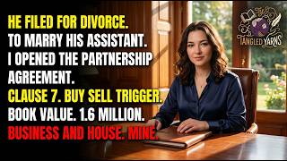 He Filed Divorce to Marry His Assistant, Clause 7 Forced Him to Sell Me the Business at Book Value