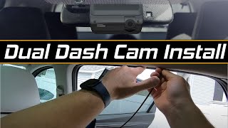 How to Install a Dual Dash cam System  Thinkware Q1000