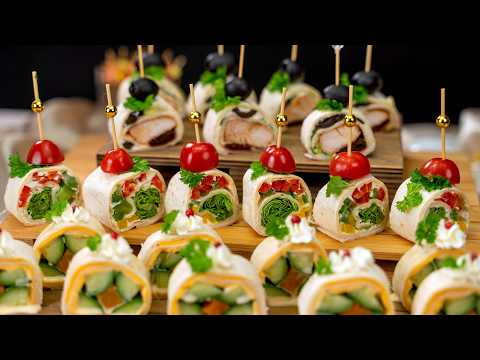 Colorful Tortilla Roll-Ups: Vibrant Finger Food Recipes thumbnail