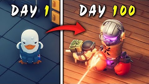 100 ngày làm Vịt Cỏ trong Escape From Duckov!