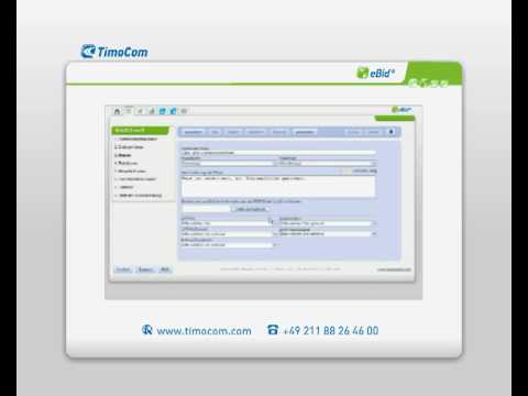 Logistik Ausschreibungsplattform (DE) TC eBid® - Spot