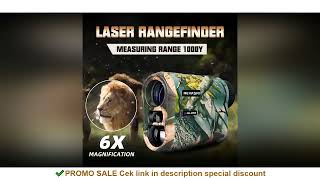 REVASRI Laser Rangefinder 1000M Hunting Range Finder with Rechargeable Battery Outdoor Target Acquis