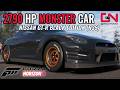 2790 HP Monster Car in Forza Horizon 6 &amp; How to Get It | Nissan GT-R Black Edition (R35)