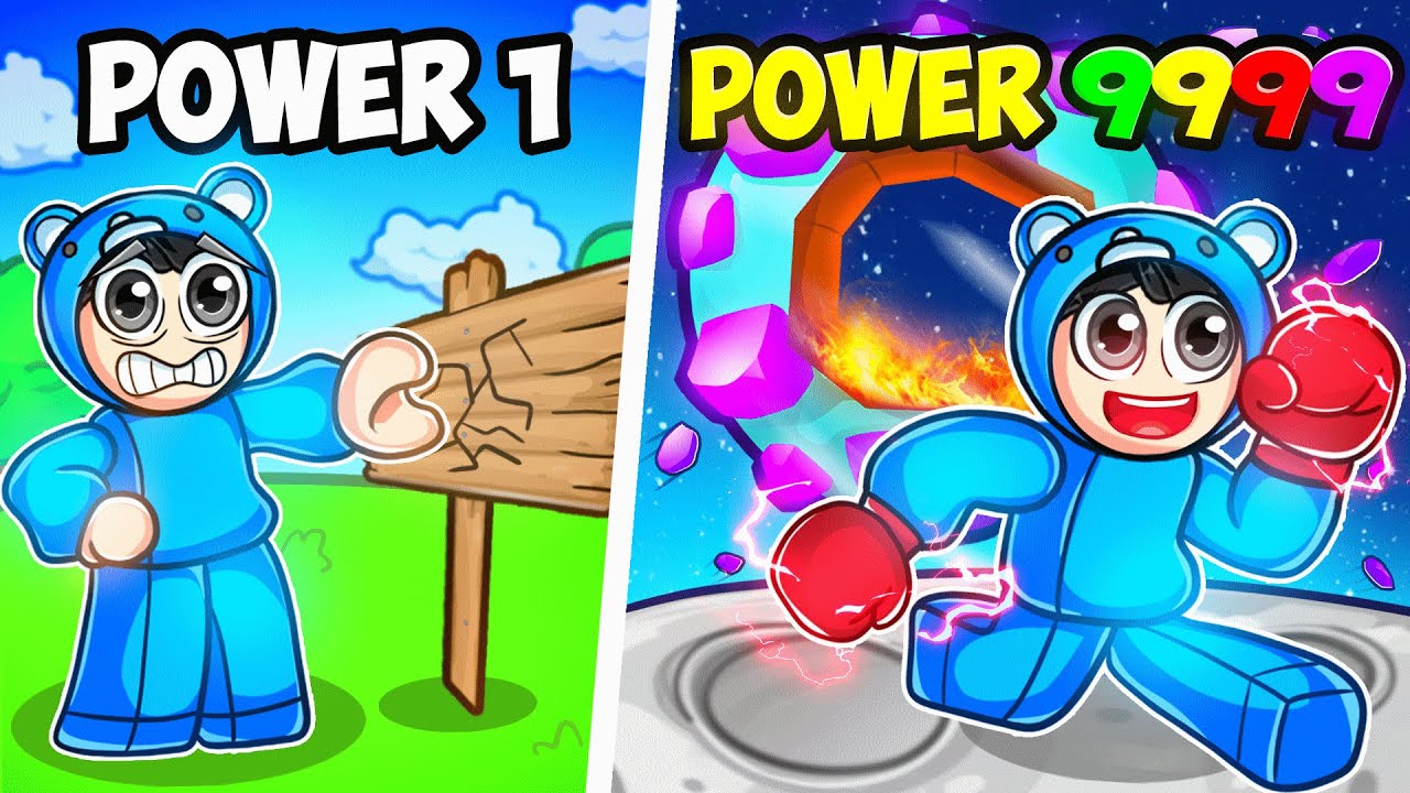 Getting 997,542,516 POWER in Wall Punch Simulator! (Roblox)