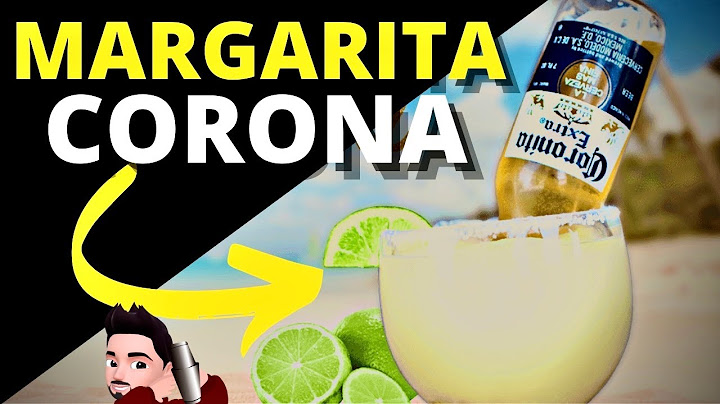 MARGARITA CORONA 🍺| COCTEL CON TEQUILA Y CERVEZA | Mentor joglan