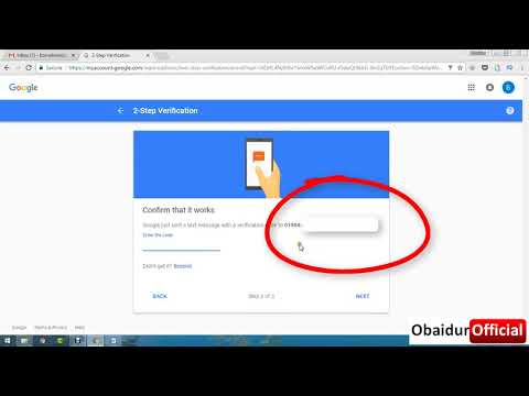 How To Turn On Gmail Two Step Verification