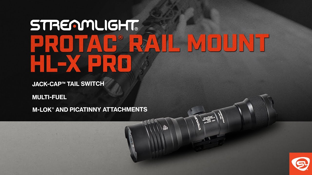 Lampe Streamlight Rail Mount HL-X 1000 Lumens - Armurerie Centrale