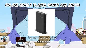 I hate online single player games