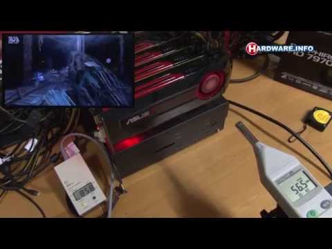 AMD Radeon HD 7970 Quad CrossfireX - Full 3DMark run - power - noise