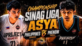 DO OR DIE FINALS.PHILIPPINES JPROJECT VS PHENOM PAROLA SINAG LIGA ASYA 19U GAME HIGHLIGHTS 2026